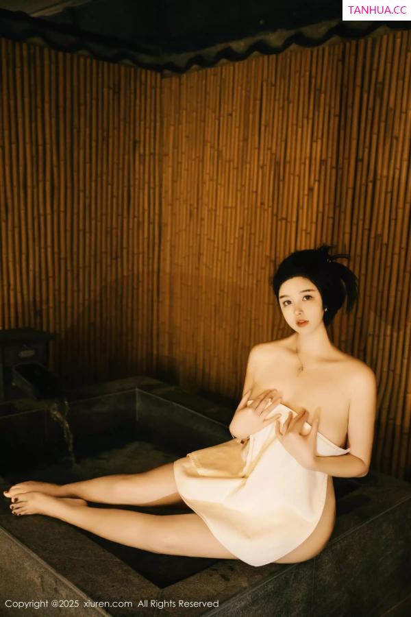   [XiuRen]高清写真图 2025.03.31 No.10091 林若凡F 白色浴巾第6张图片